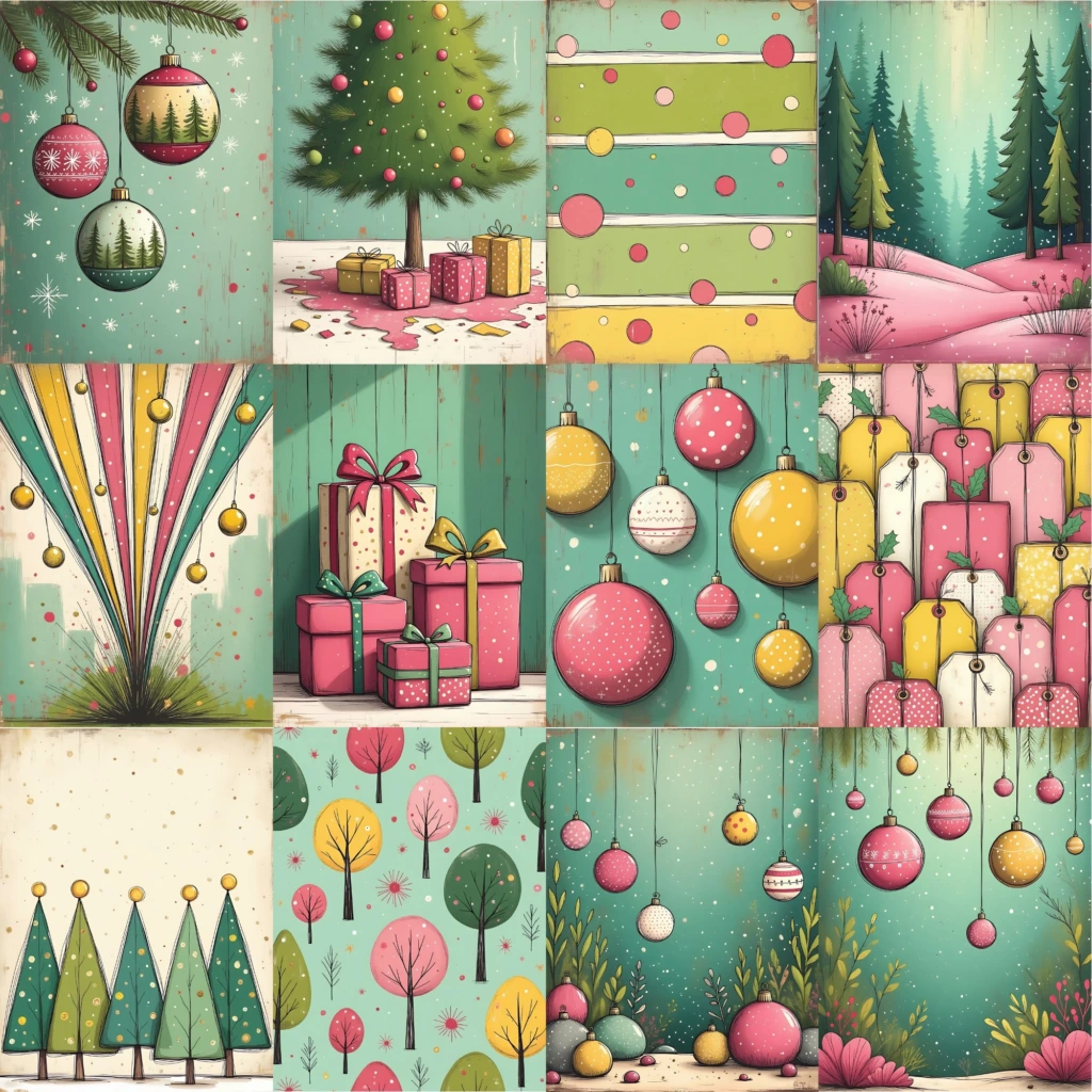 ChristmasDrawingsPagesPromos Artboard 6