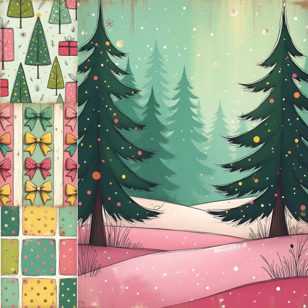 ChristmasDrawingsPagesPromos Artboard 7