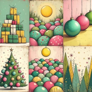 ChristmasDrawingsPagesPromos Artboard 9