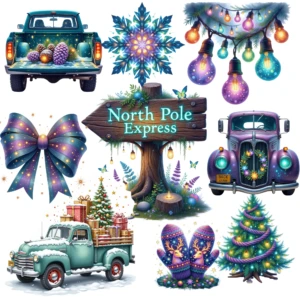 ChristmasMagicCLipart Promo Artboard 4