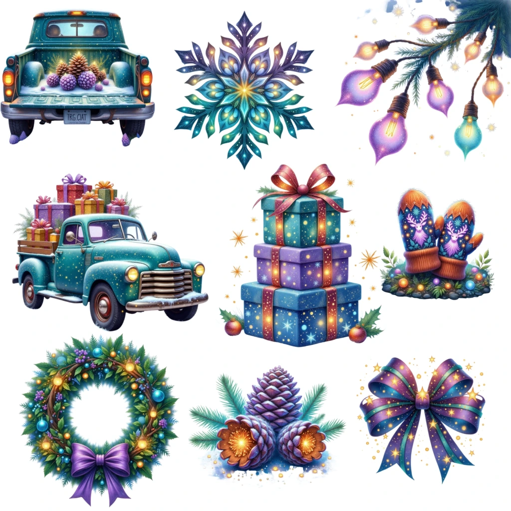 ChristmasMagicCLipart Promo Artboard 5 1
