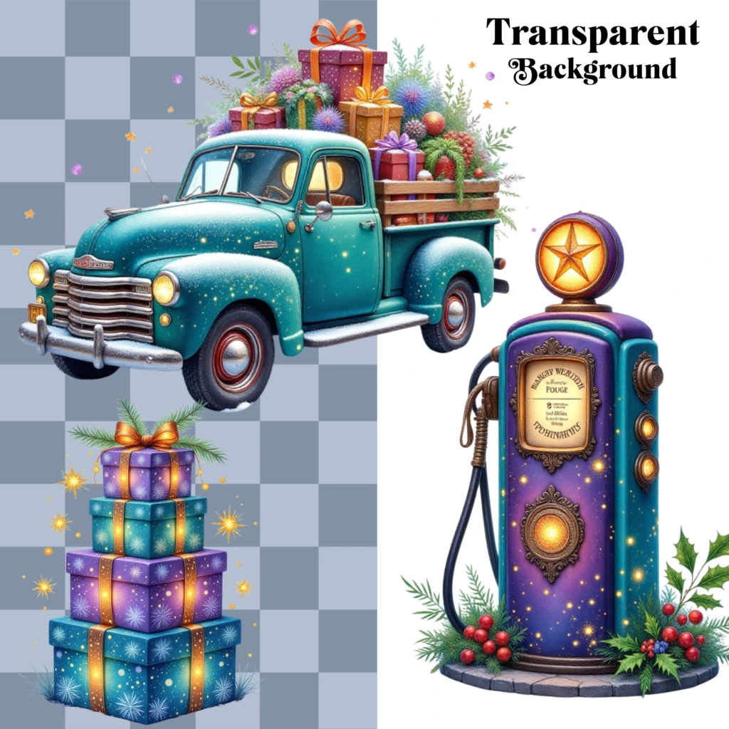 ChristmasMagicCLipart Promo Artboard 5