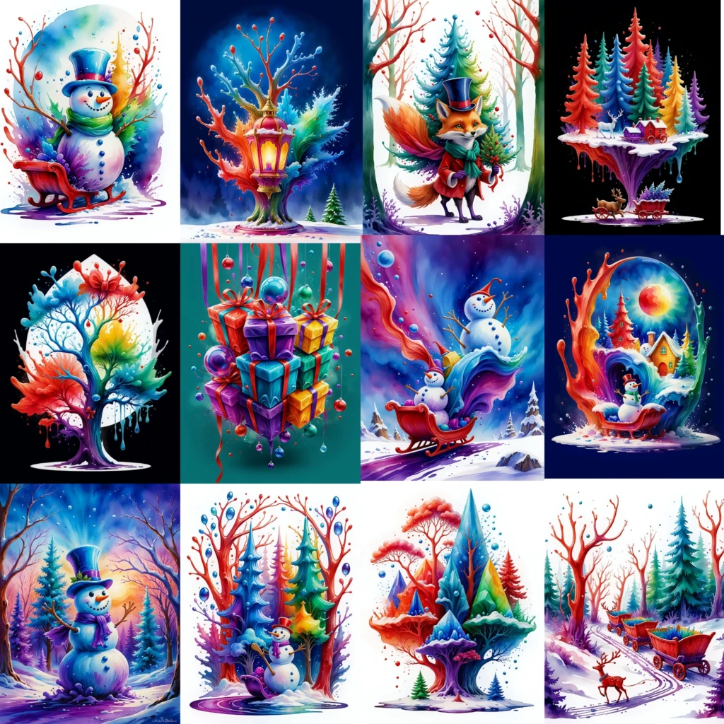 ChristmasSplashesPagesPromo Artboard 4