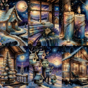 ChristmasSscenesGoldPagesPromo Copy Artboard 2