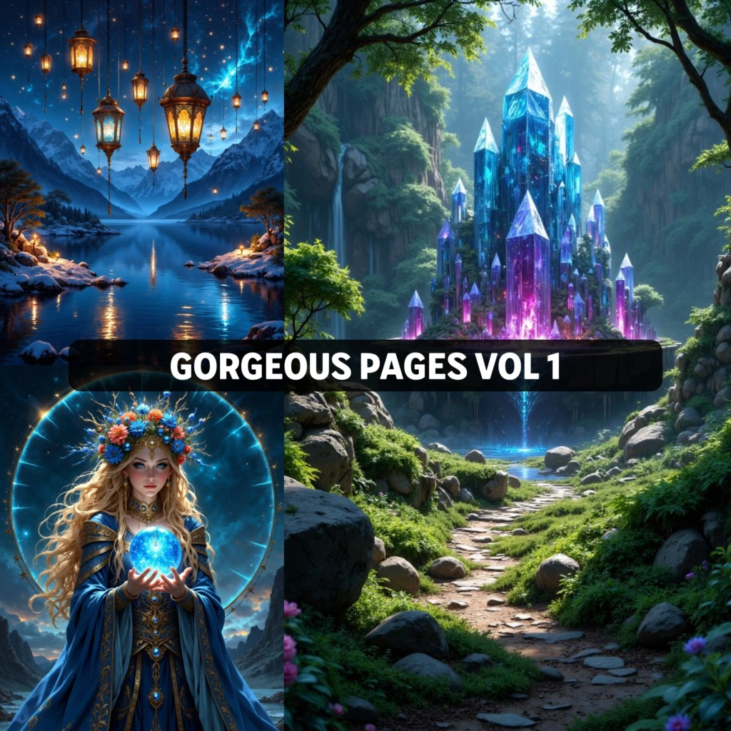 Gorgeous Pages V1Promo Artboard 1
