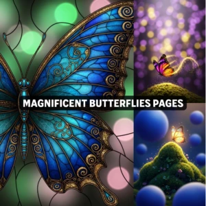MagnificentButterfliesPages Promo Artboard 1