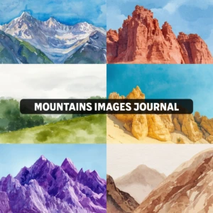 Mountains Images Journal Promo Artboard 1