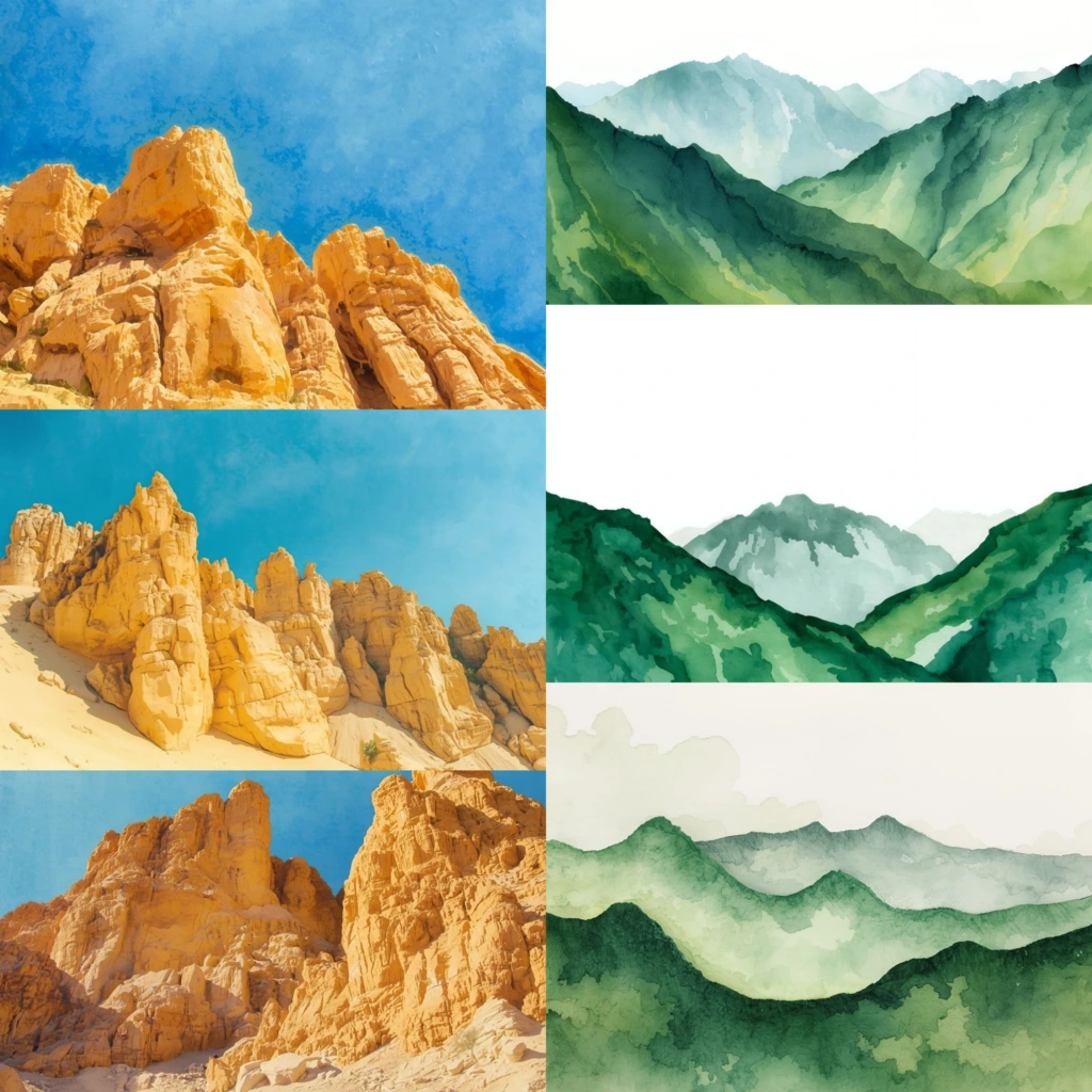 Mountains Images Journal Promo Artboard 6