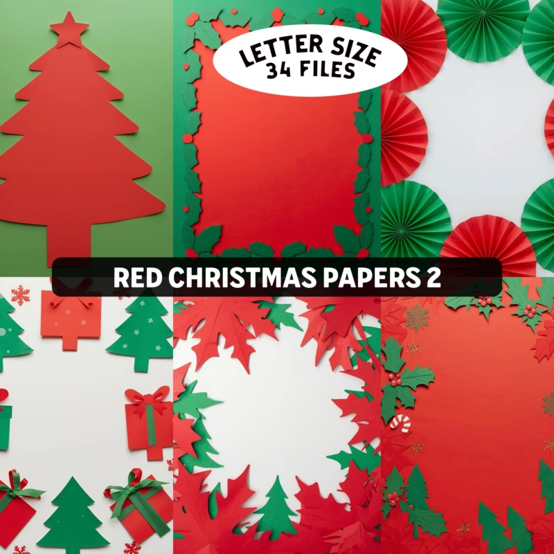 RedChristmasPages2 Artboard 1