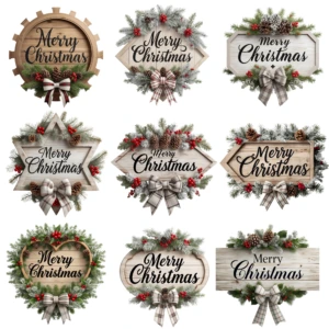 WoodChristmasPlaquesPromo Artboard 8
