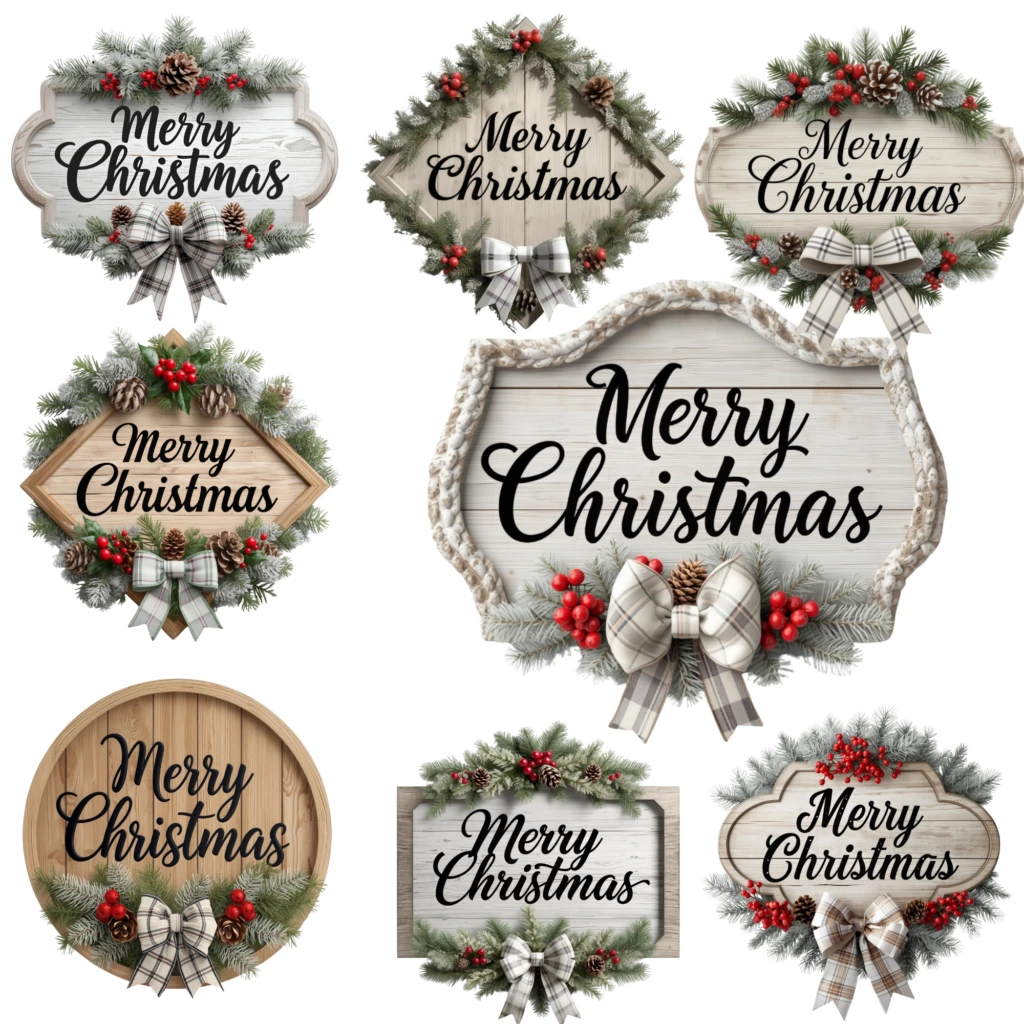 WoodChristmasPlaquesPromo Artboard 9
