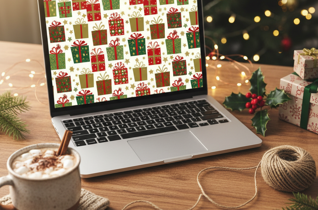 Deck Your Designs: Unleash Creativity with Free Christmas Gifts Seamless Papers