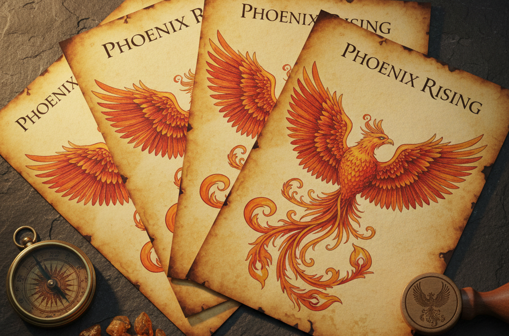 Ignite Your Creative Spirit: The Phoenix Rising Digital Journal Collection