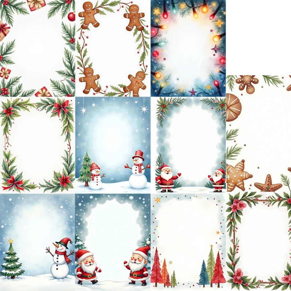 christmas frames 5