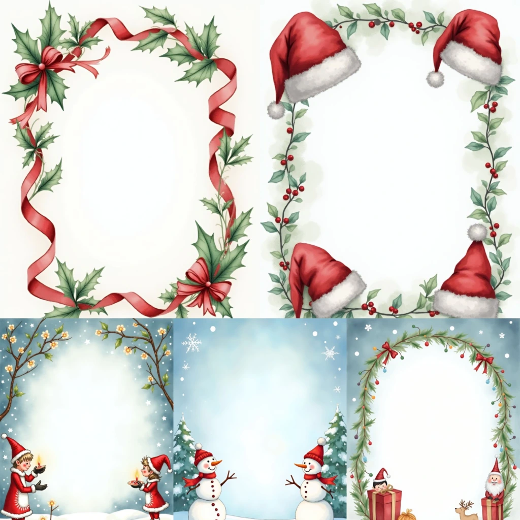 christmas frames 8