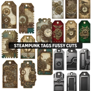 Steampunk Tags Fussy Artboard 1