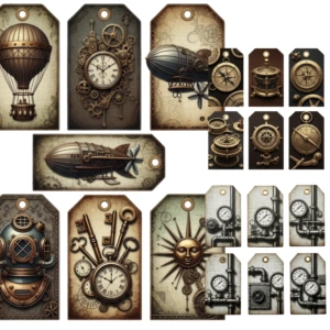 Steampunk Tags Fussy Artboard 3