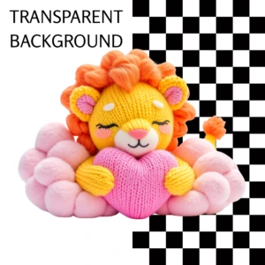 animals crochet clipart 5