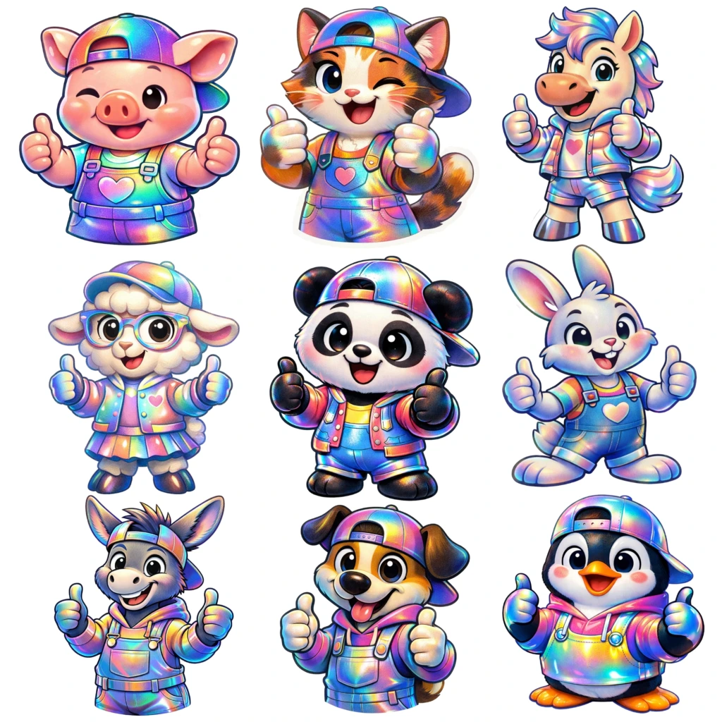 animals fun clipart 1