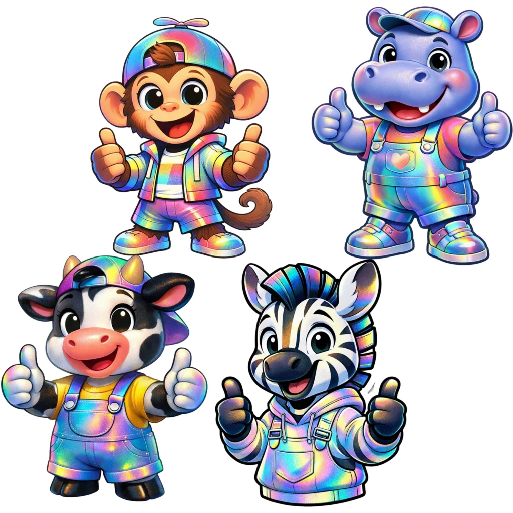 animals fun clipart 3