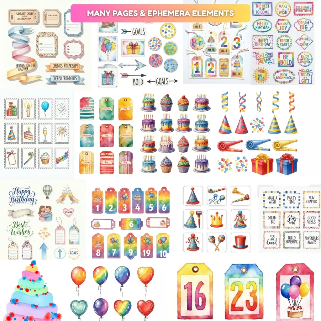 birthday celebration journal 4