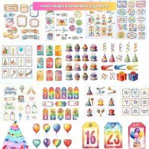 birthday celebration journal 4