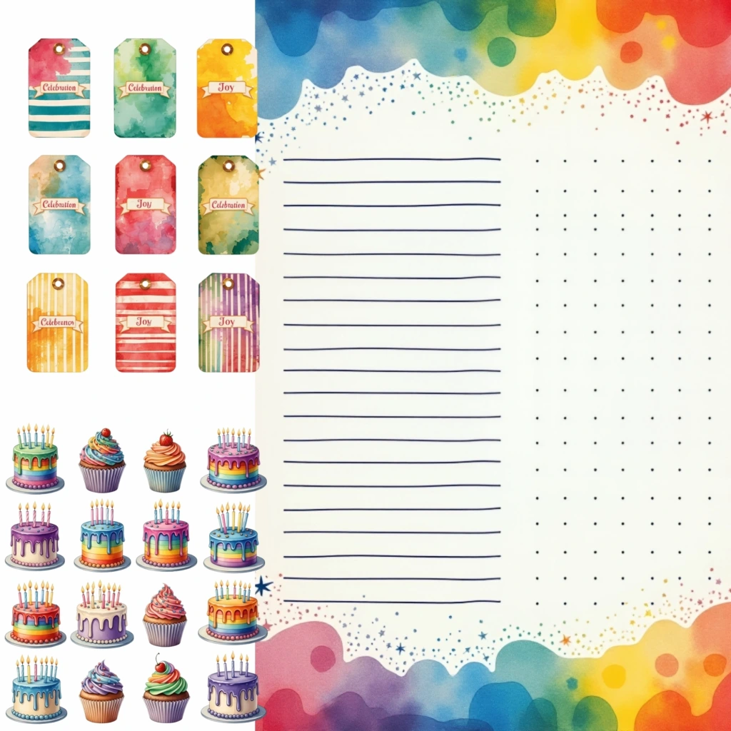 birthday celebration journal 6