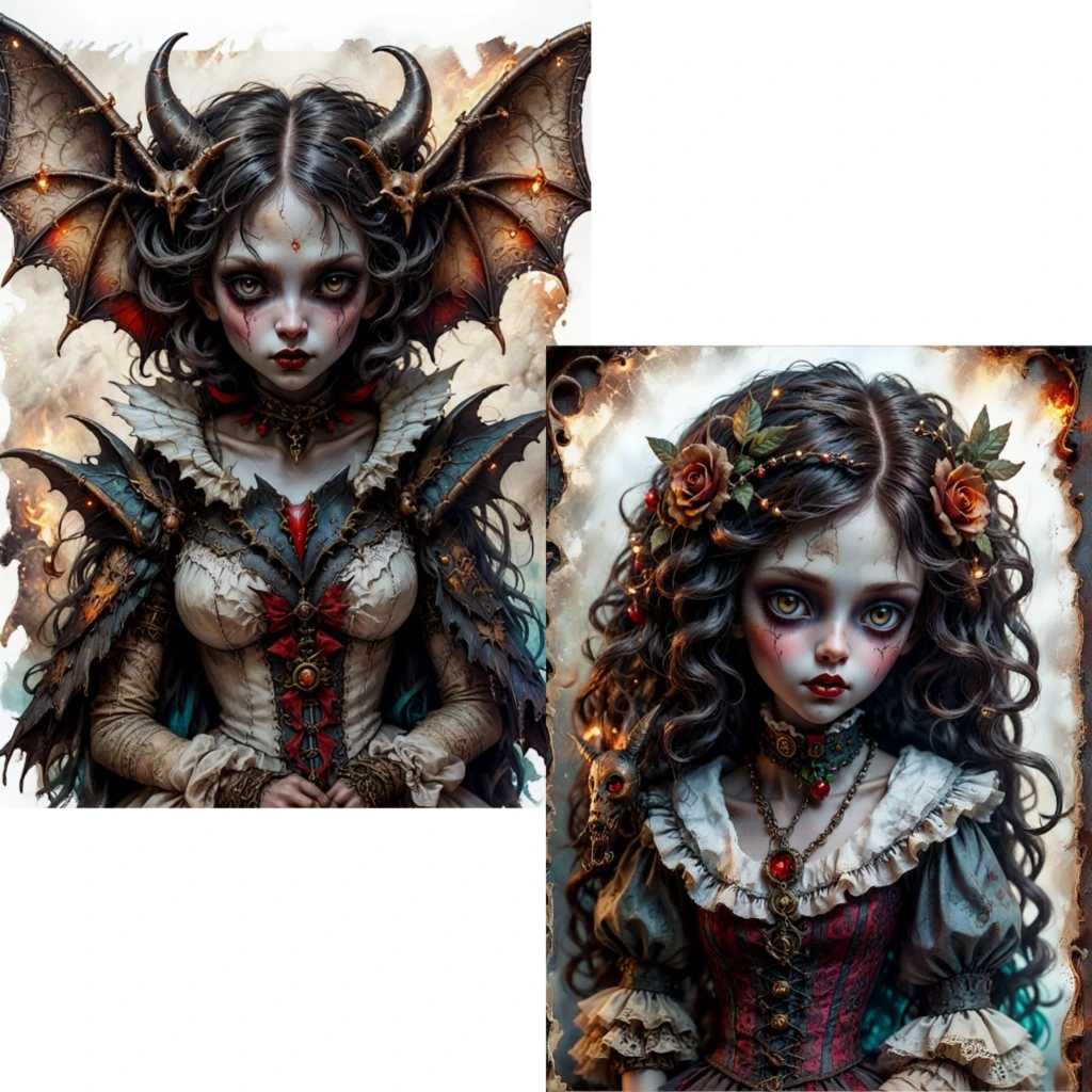 gothic girl pages 3