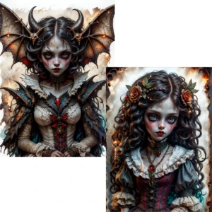 gothic girl pages 3