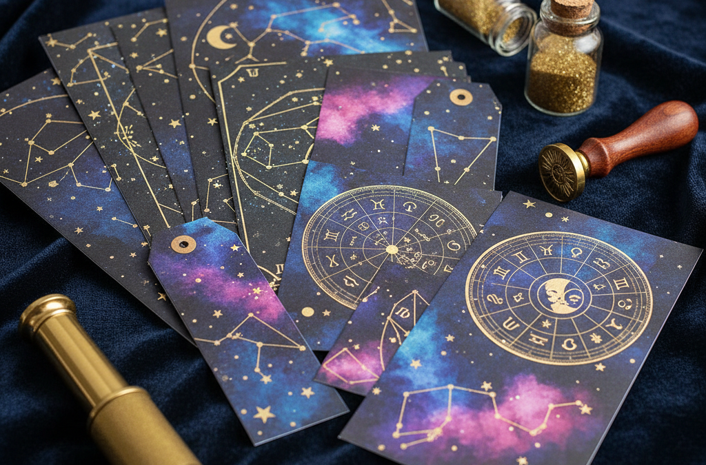 Galaxy and Stars Junk Journal Kit