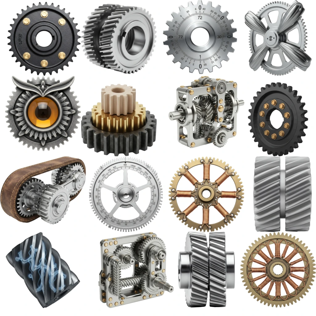 steampunk gears clipart 3
