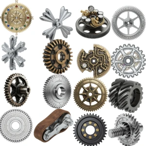 steampunk gears clipart 5