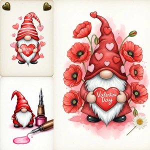 valentine gnomes 8