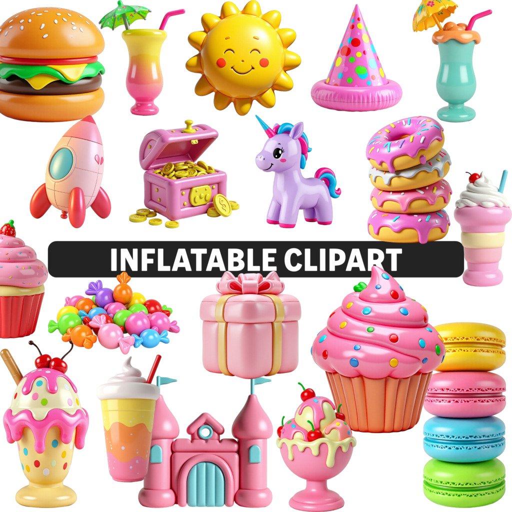 Free clipart Inflatable Clipart Artboard 1
