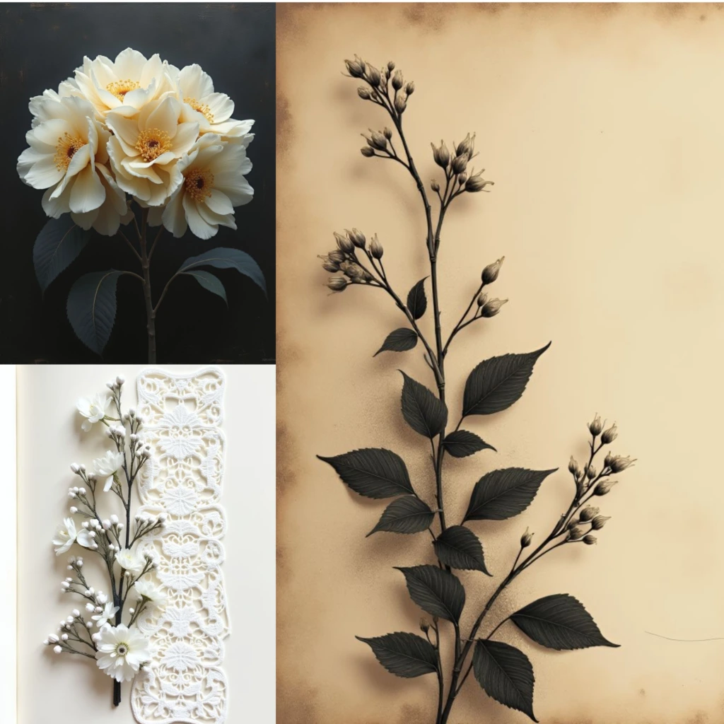 SephiaFlowersPagesPromo Artboard 6