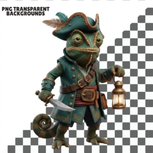 pirate animals clipart (10)