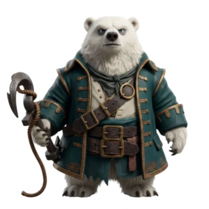 pirate animals clipart (6)