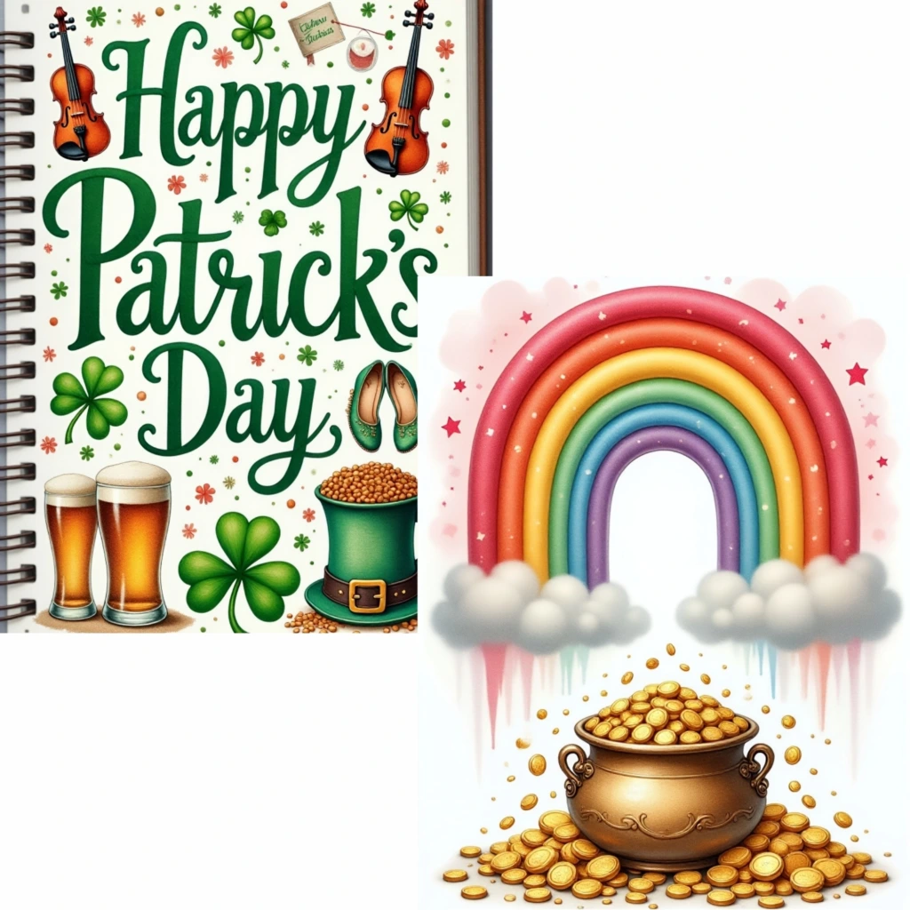 st patricks junk journal (10)