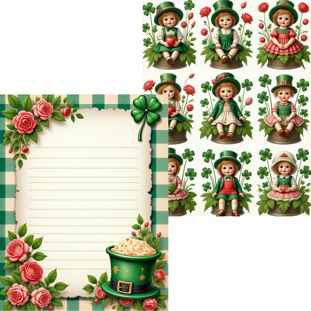 st patricks junk journal (11)