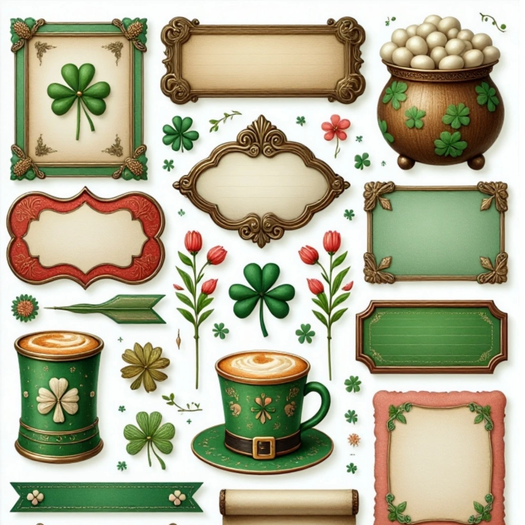 st patricks junk journal (15)