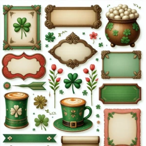 st patricks junk journal (15)