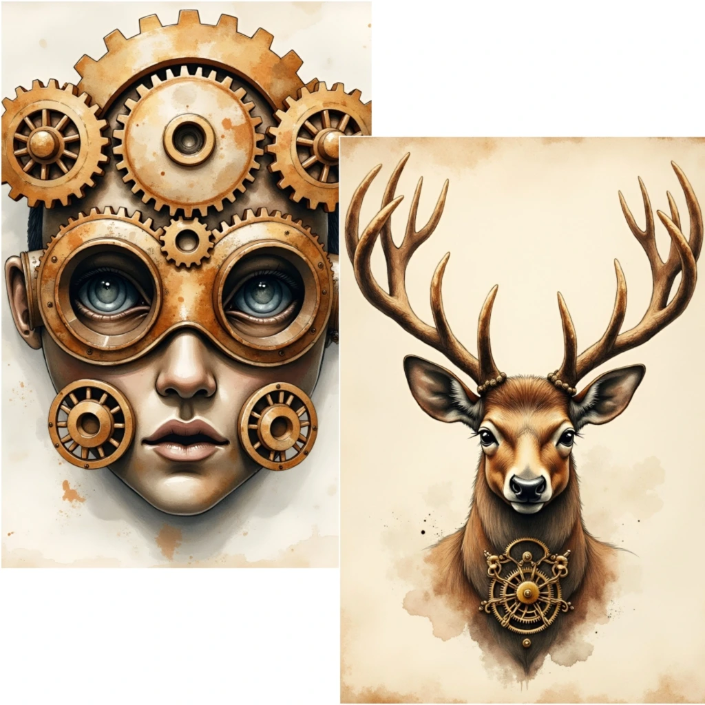 steampunk journal pages (10)