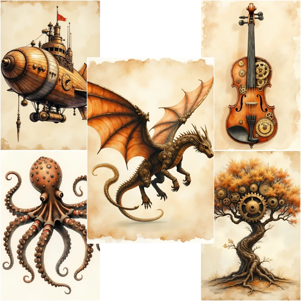steampunk journal pages (11)