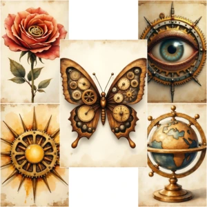 steampunk journal pages (12)