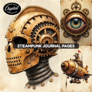 steampunk journal pages (2)