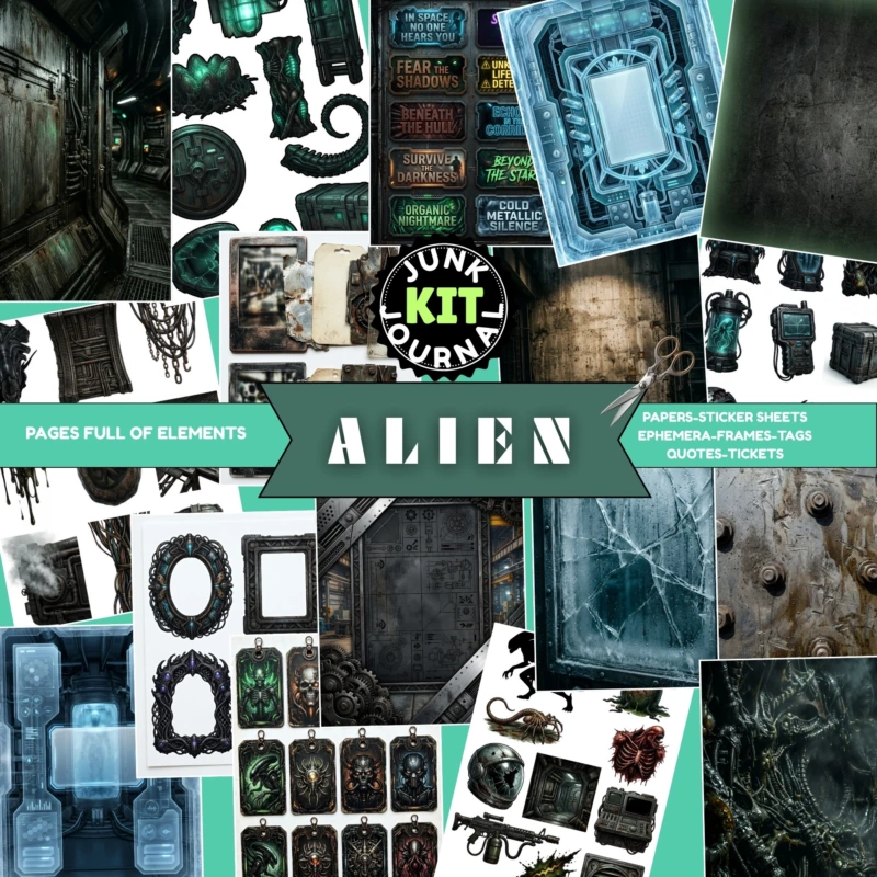 aliens junkjournal (2)