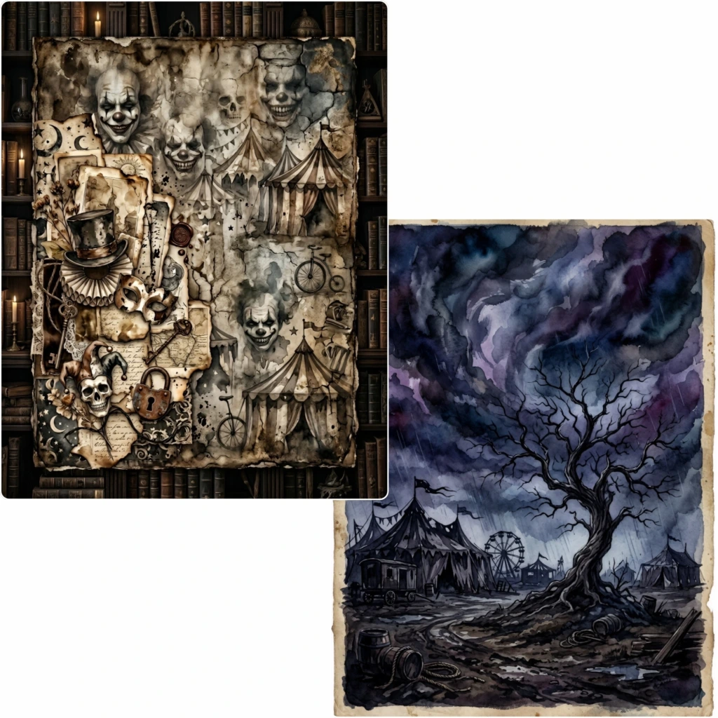 dark circus junk journal (11)