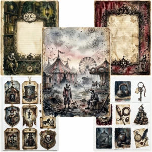 dark circus junk journal (15)