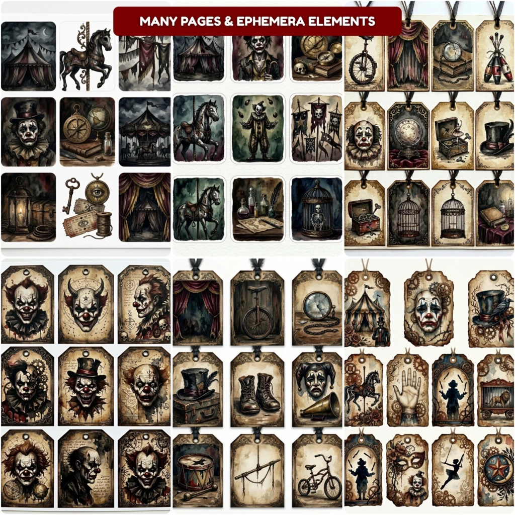 dark circus junk journal (6)