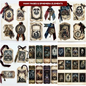 dark circus junk journal (8)